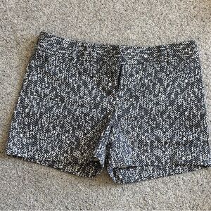 Express EUC Monochrome Black & White Shorts Size: 4
